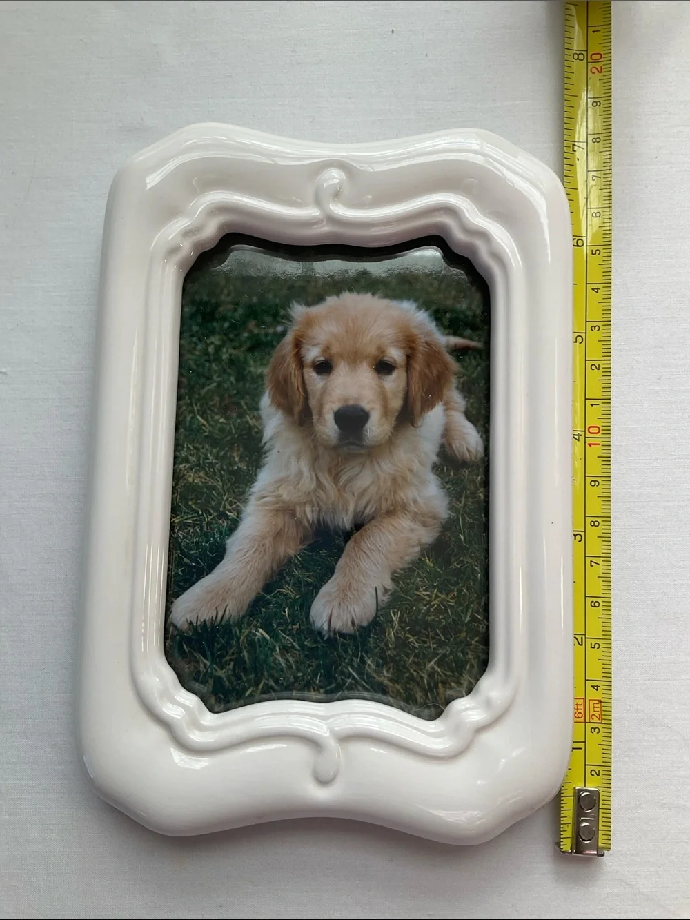 Hallmark white ceramic